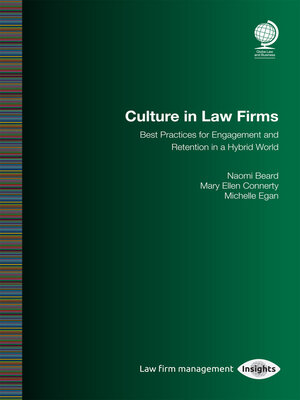 cover image of Culture in Law Firms